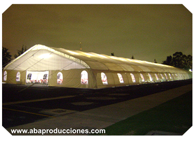 RENTA DE VALLAS ECONOMICAS Y CARPAS GIGANTES IMPORTADAS